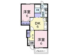 プロムナードBの間取り画像