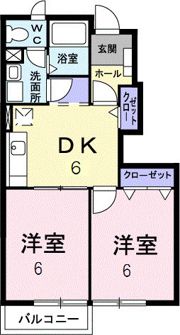 エミネンスBの間取り画像