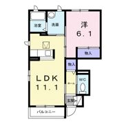 シャーメゾンNの間取り画像