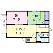 フレグランス大内の間取り画像