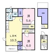 エスポワールAの間取り画像