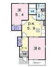 グリーン・コートⅡの間取り画像