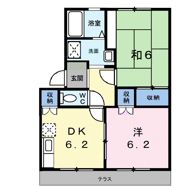 フルリール宮太夫Aの間取り画像