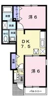 ガーデンハウス伊藤Ⅱの間取り画像