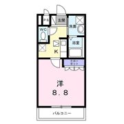 エクセル城陽の間取り画像