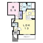 グリーンヒルⅡの間取り画像