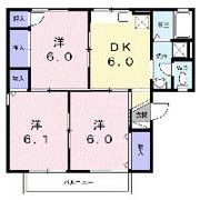 サンワハイツBの間取り画像