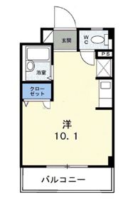 ヴァリエファジマンションの間取り画像