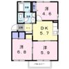 プライマリー薗元の間取り画像