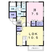 HARRYの間取り画像