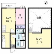 Creo中村公園の間取り画像