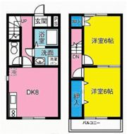 DUPLEX国王353の間取り画像