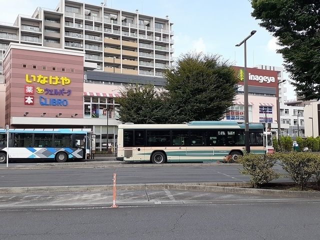 近くのいなげやまで860m（徒歩11分）