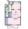 コーポ上流Ⅰの間取り画像