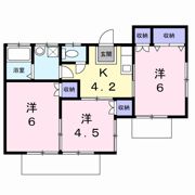 コーポ原の内の間取り画像