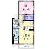 サニーフラットBの間取り画像