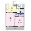 フォーブル日清 Bの間取り画像
