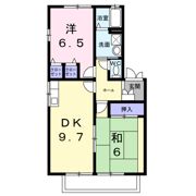 水木コーポⅢの間取り画像