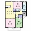 グリーンヴィラ中町Aの間取り画像