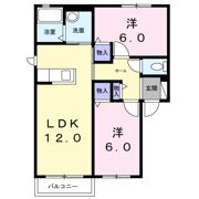 ヴィラ響 Aの間取り画像