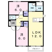 ヴィラ響 Aの間取り画像