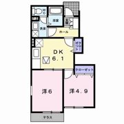 エンジェルベル杉Aの間取り画像
