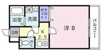 フレンドリーともの間取り画像