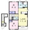 シャーメゾンレープレの間取り画像
