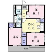 イーストワンの間取り画像