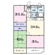 ユーミー堀川の間取り画像