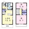 パストラルBの間取り画像