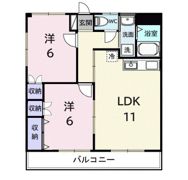 エクセルシアAの間取り画像