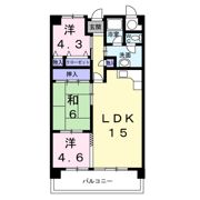 アーバンライフ・蘇南の間取り画像