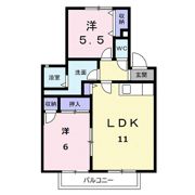ファミーリオ森山田の間取り画像