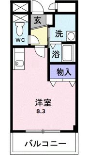 グレイスヴィラの間取り画像