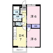 コスモハイツナガシマの間取り画像