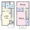 シャンテ北代の間取り画像