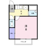 オークハイツの間取り画像