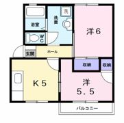 グレースコーポキシゲⅢの間取り画像