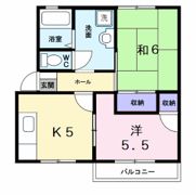 グレースコーポキシゲⅢの間取り画像