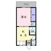 アローンハイツの間取り画像