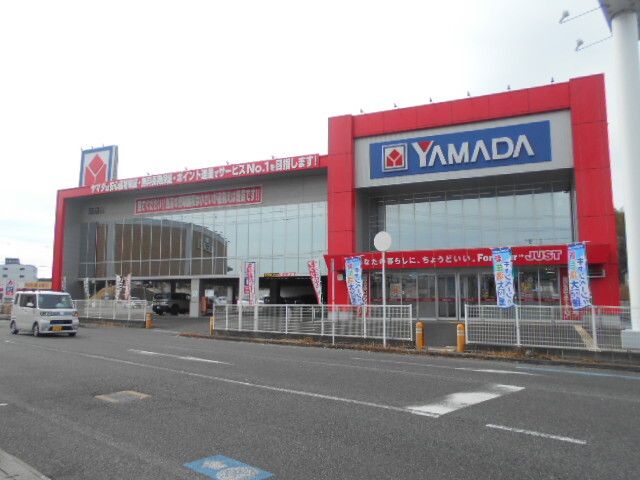近くのヤマダ電機田辺店様まで500m（徒歩7分）