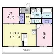 暁雲の間取り画像