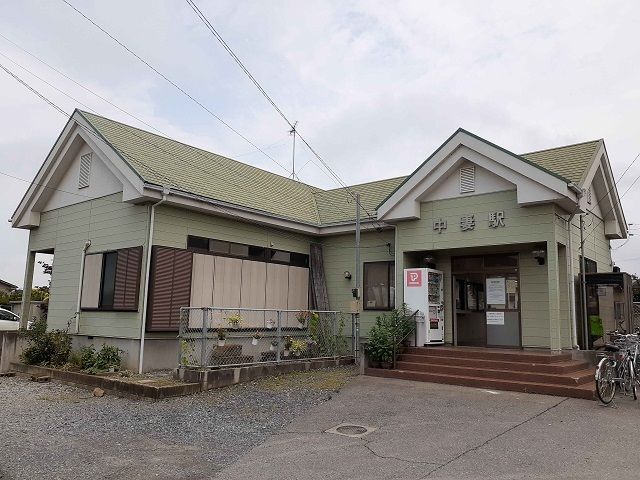 近くの関東鉄道常総線中妻駅まで490m（徒歩7分）