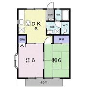 笠原コーポBの間取り画像