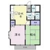 笠原コーポBの間取り画像