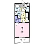 フェリシタージの間取り画像