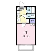 イーストシングルの間取り画像
