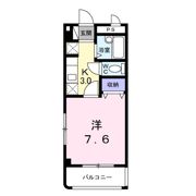 レインボーヒルズS’Ⅱの間取り画像