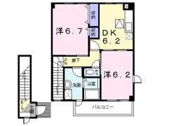 サンシャインⅠの間取り画像